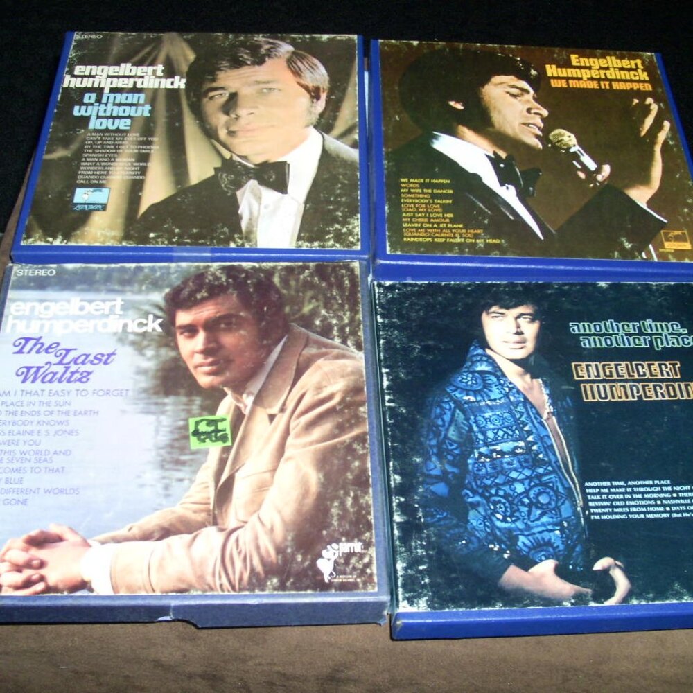 Engelbert Humperdinck 7 1/2" reel-to-reel collection